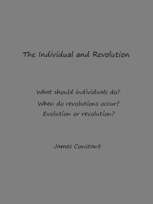 cover image of The Individual and Revolution